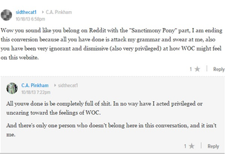 Illustration for article titled C.A. Pinkham: Racist, Sexist Bully Extraordinaire